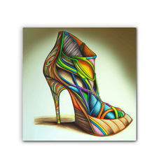 Discovering the Unseen - Futuristic Shoe Art - Beyond T-shirts