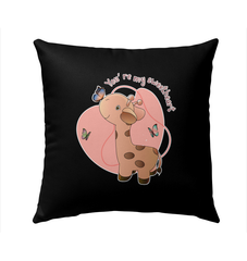 You Are My Sweet Heart Outdoor Pillow