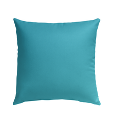 Stylish Ocean Wave Swirl pattern on outdoor pillow.