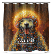 CB3-101 Shower Curtain Bathroom Decor