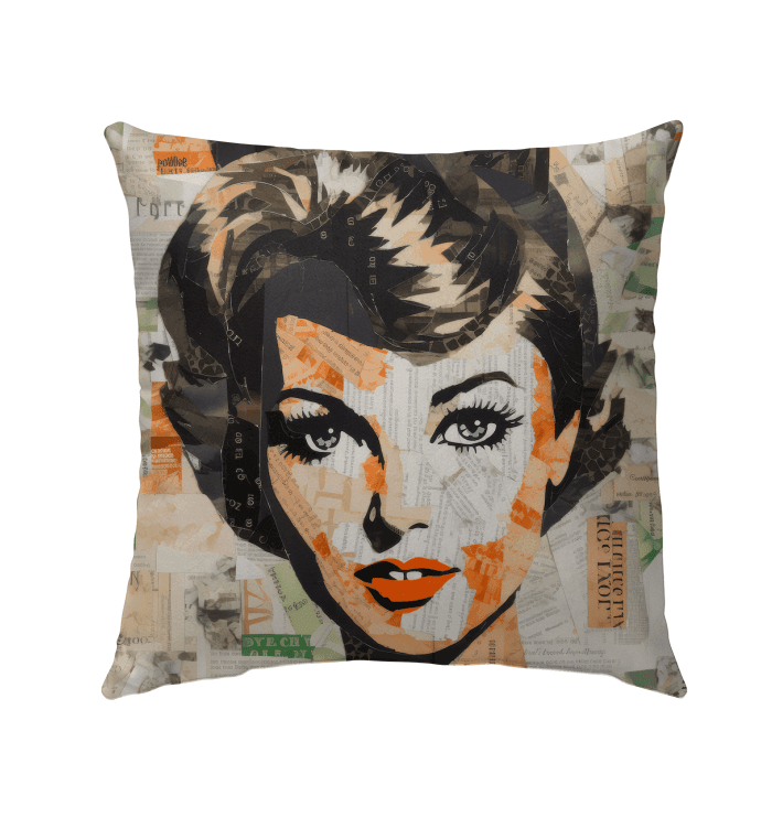 Vibrant Vinyl Outdoor Pillow - Beyond T-shirts