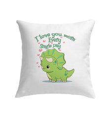 I Love You More Indoor Pillow