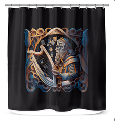 Funky Flow Shower Curtain