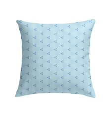 Elegant Kirigami Blossoming Garden pattern on indoor pillow.