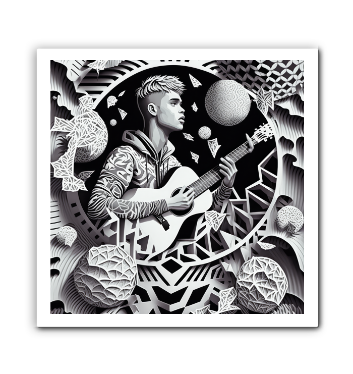 Siren Songs Themed Art on Canvas for Bedroom Enhancement