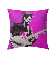 Harmonious Abstract Outdoor Pillow