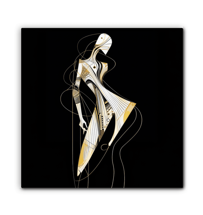 Contemporary Fashion Collage Canvas - Beyond T-shirts
