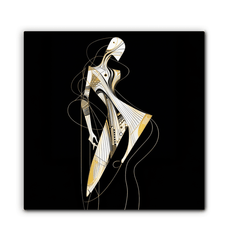 Contemporary Fashion Collage Canvas - Beyond T-shirts