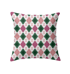 Elegant Diamond Symphony Indoor Pillow