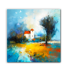 Desert Dreamscape Wrapped Canvas