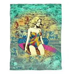 Surfing 1 23 Duvet Cover - Beyond T-shirts