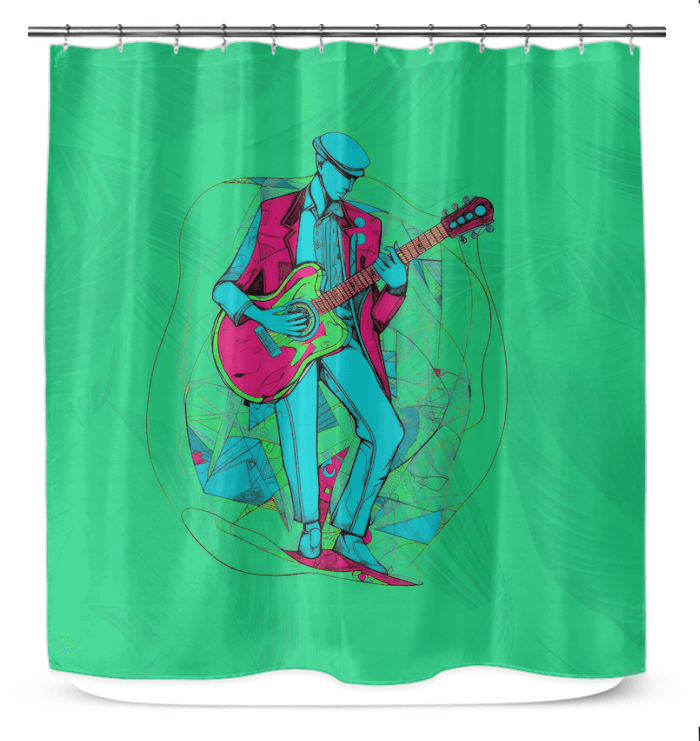 Chic Elegance Fashion Jam Shower Curtain - Beyond T-shirts