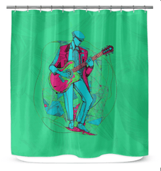 Chic Elegance Fashion Jam Shower Curtain - Beyond T-shirts