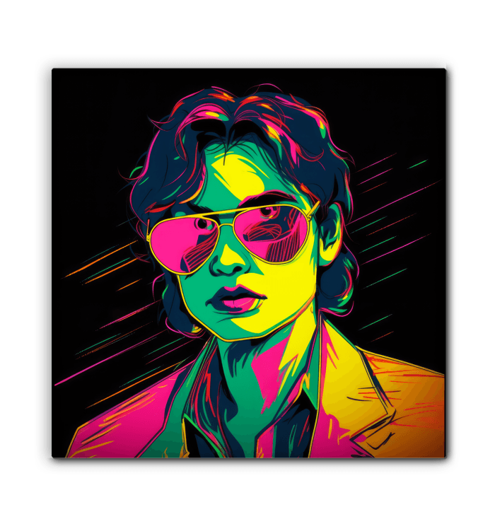 Vivid Vogue Runway Canvas Print - Beyond T-shirts