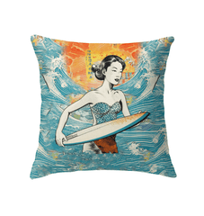 Surfing 1 41 Indoor Pillow - Beyond T-shirts