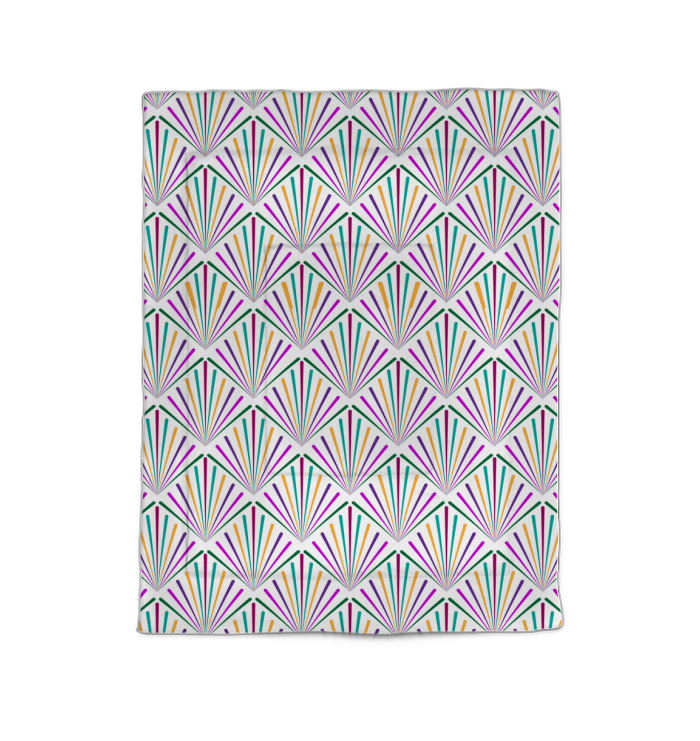 Detailed pattern of Mandala Magic Twin Comforter.