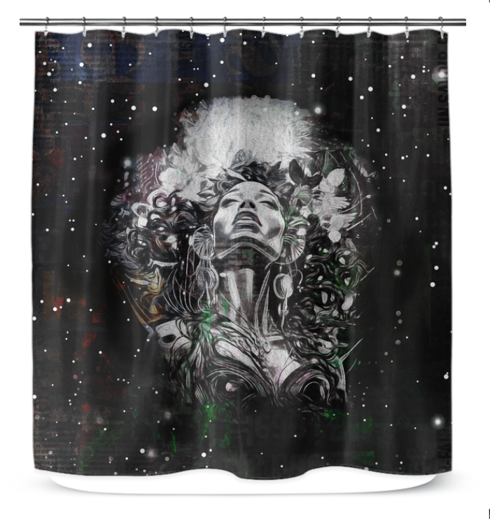 Instrumental Elegance Shower Curtain