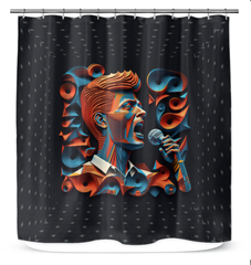 Pop Party Shower Curtain