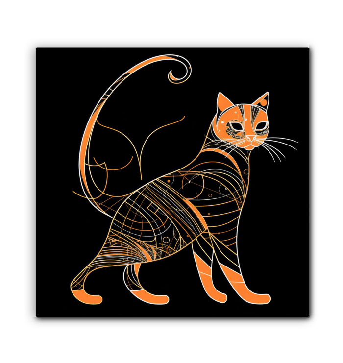 Elegant Abyssinian Sunset Watch Canvas - Beyond T-shirts