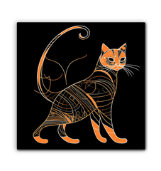 Elegant Abyssinian Sunset Watch Canvas - Beyond T-shirts