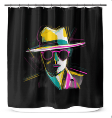 Fashion Sketchbook Shower Curtain - Beyond T-shirts