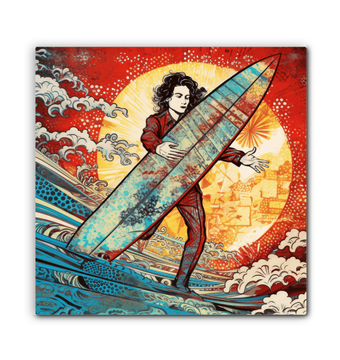 Oceanic Bliss Canvas Print - Beyond T-shirts