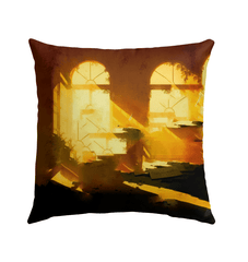 Fashionable Notes Patio Pillow - Beyond T-shirts
