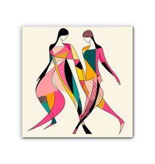 Abstract Runway Couture Fusion Canvas - Beyond T-shirts