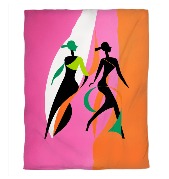 Artistic Ascent Ambiance Fashion Art Duvet Cover