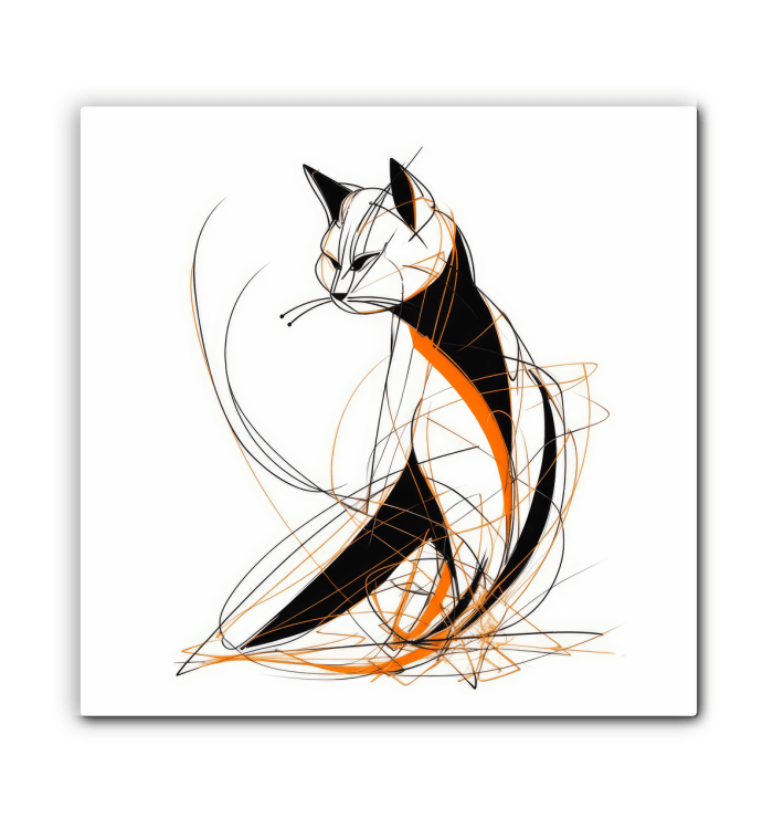 Majestic Persian Cat Royal Pose Canvas - Beyond T-shirts