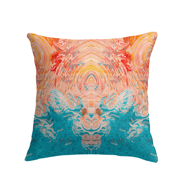 Beach Bliss Indoor Pillow Surfing Joy for Your Home - Beyond T-shirts