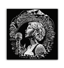 Indie Groove Wrapped Canvas