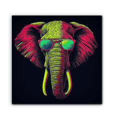 Majestic Elephant Majesty Canvas - Beyond T-shirts