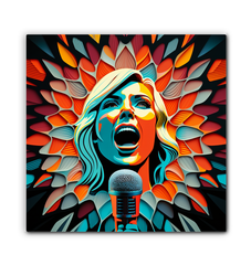 Electro Pop Canvas