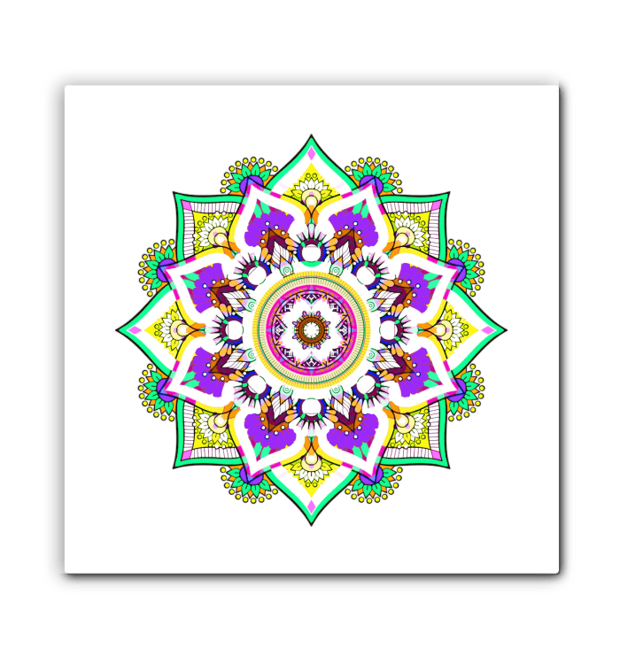 Mystical Mandala Moonlight Canvas - Beyond T-shirts