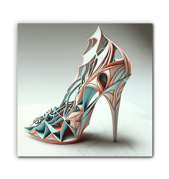 Wearable Art: Futuristic Shoe Canvas Dreams - Beyond T-shirts