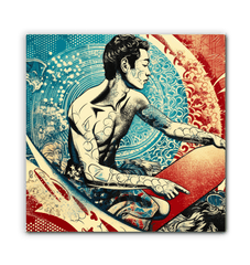 Surfing 1 37 Wrapped Canvas - Beyond T-shirts