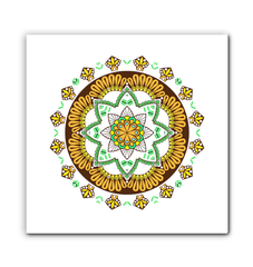 Mandala Blossom Ceramic Planter - Beyond T-shirts