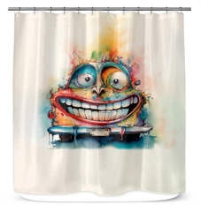 Bassoonist's Bubbly Brook Shower Curtain