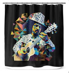 Quintet Quest Shower Curtain