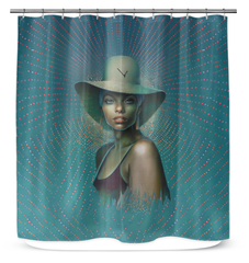 Celestial Harmony Beyond Style Shower Curtain