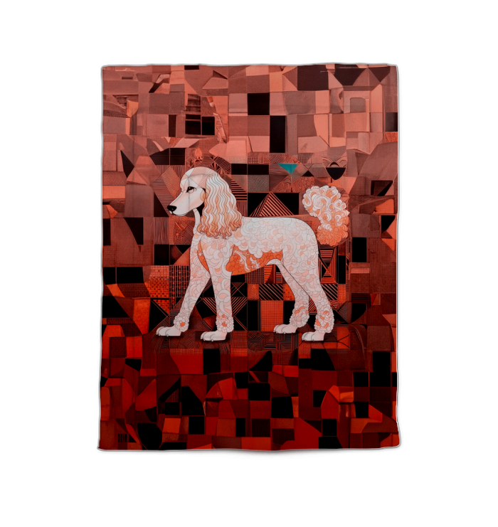 Tranquil Paws and Patterns Comforter