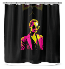 Timeless Vogue Shower Curtain - Beyond T-shirts