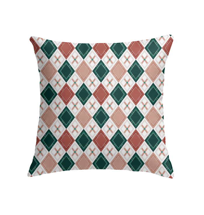 Chic Diamond Mirage Indoor Pillow