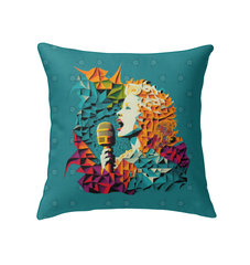 Blues Mood Indoor Pillow