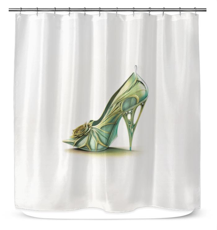 TechFlow Futuristic Shoe Curtain - Beyond T-shirts