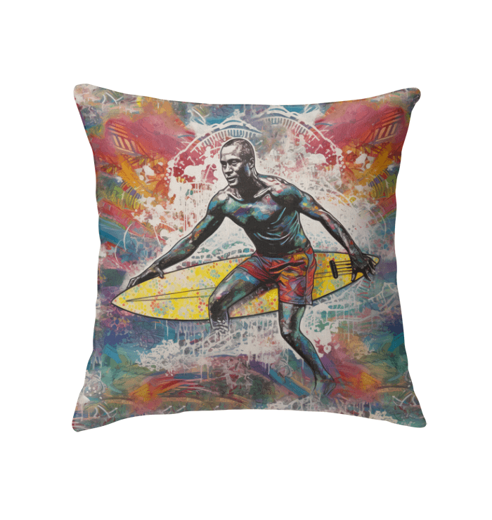 Surfing 1 47 Indoor Pillow - Beyond T-shirts