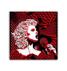 Punk Pulse Wrapped Canvas