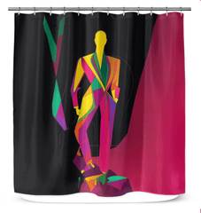 Glamour Goddess Shower Curtain - Beyond T-shirts