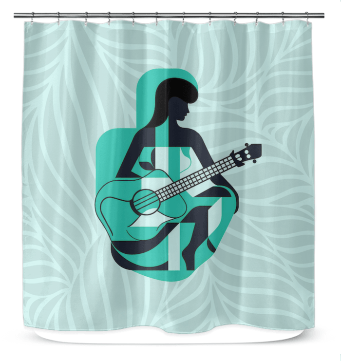 Glamour Fusion Fashion Shower Curtain - Beyond T-shirts